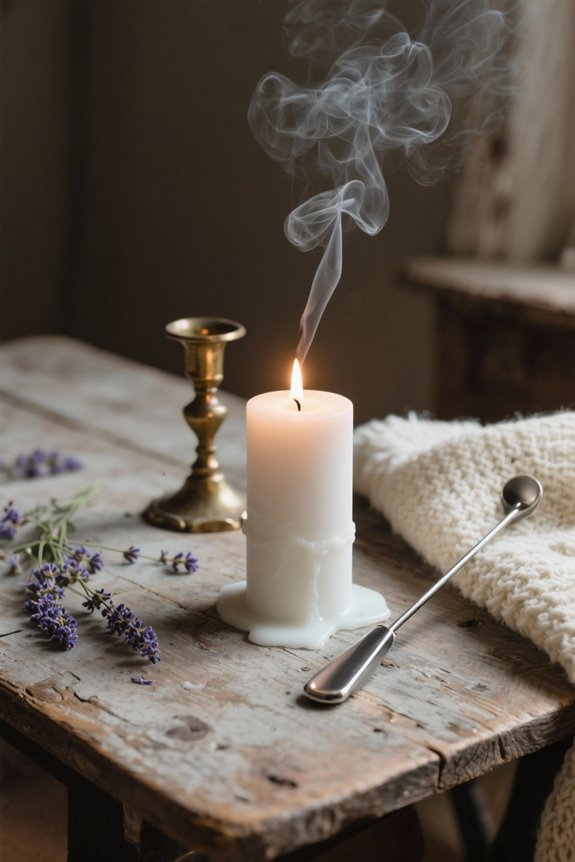 avoid blowing out candles