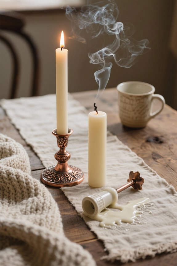 candle safety requires supervision