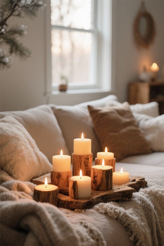cedarwood candles for warmth