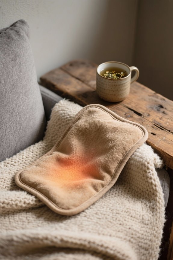 choosing a comfortable heat pad