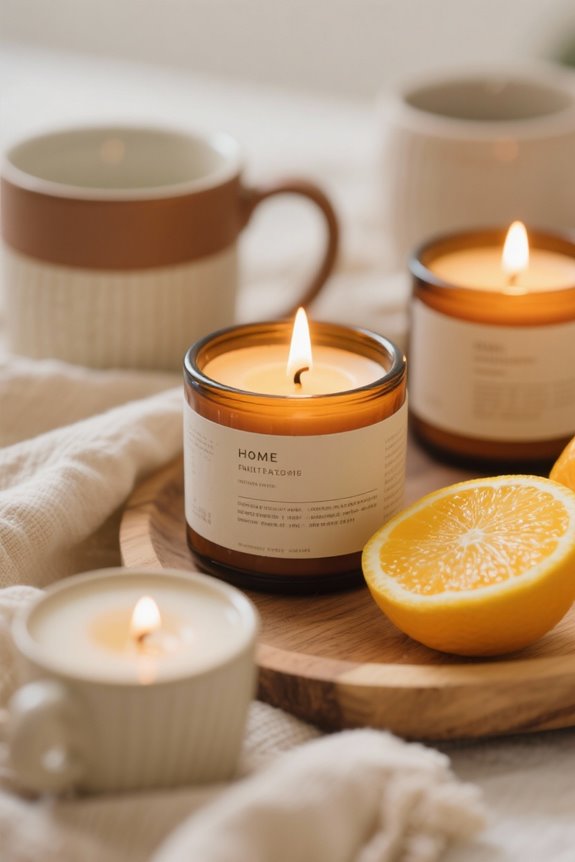 choosing citrus candle essentials
