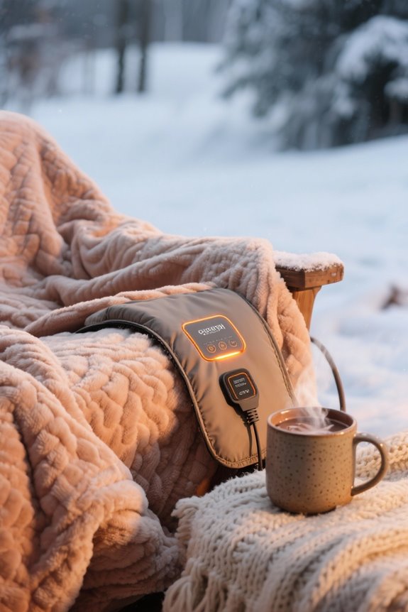 choosing outdoor heated blankets