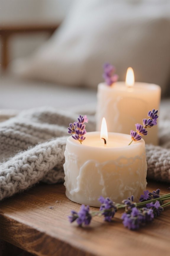 choosing quality lavender candles