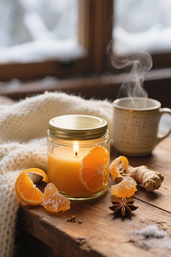 citrus aroma with warmth