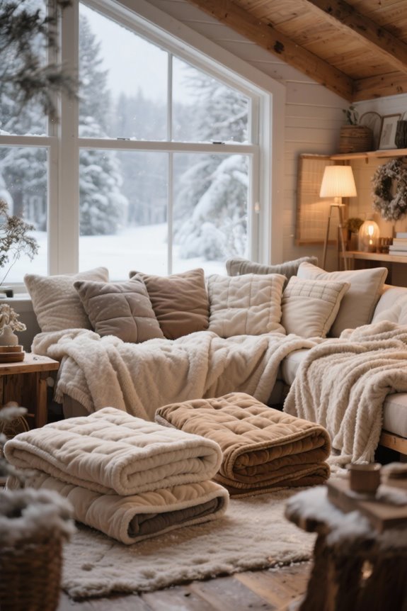 cozy heated outdoor blankets