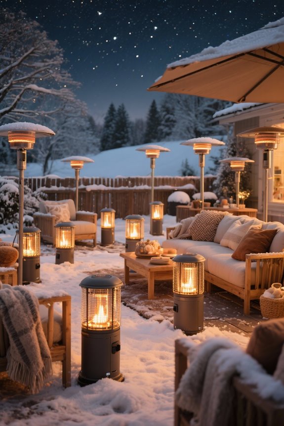 cozy outdoor electric heaters