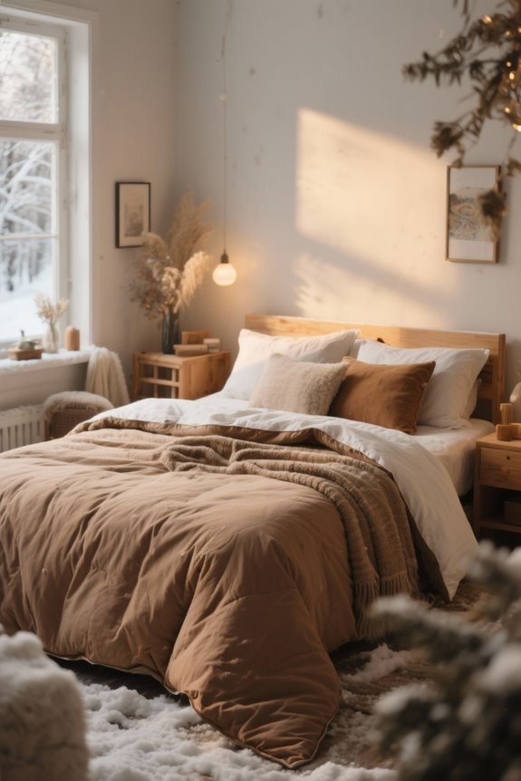cozy stylish bedroom upgrade