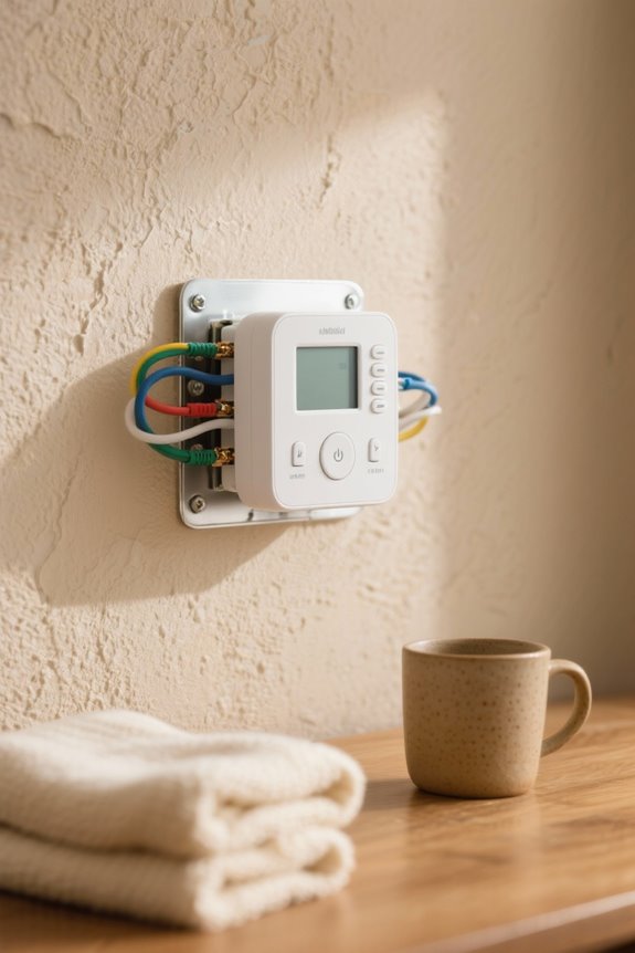 digital thermostat installation guidelines