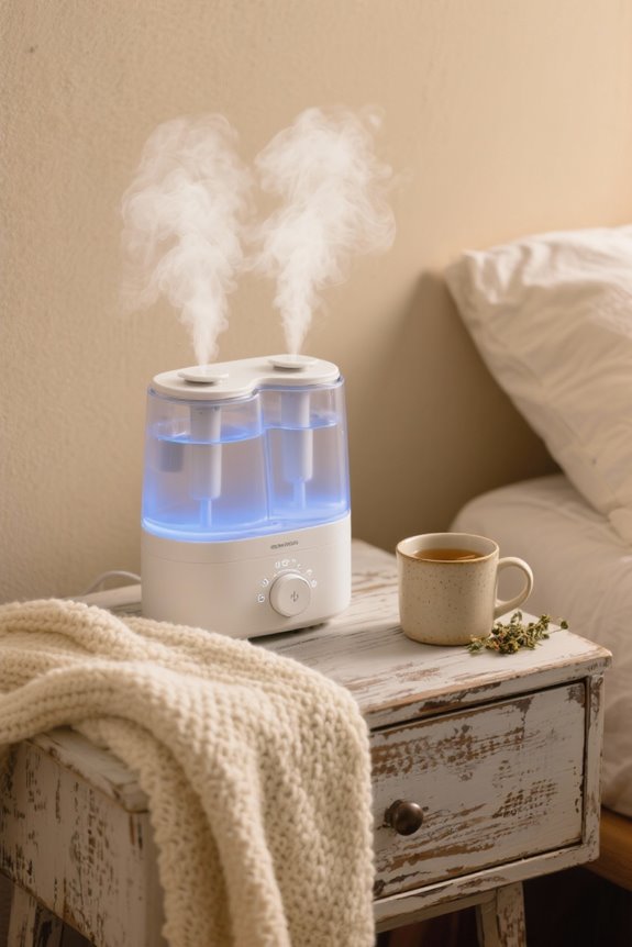 dual mist humidifier options