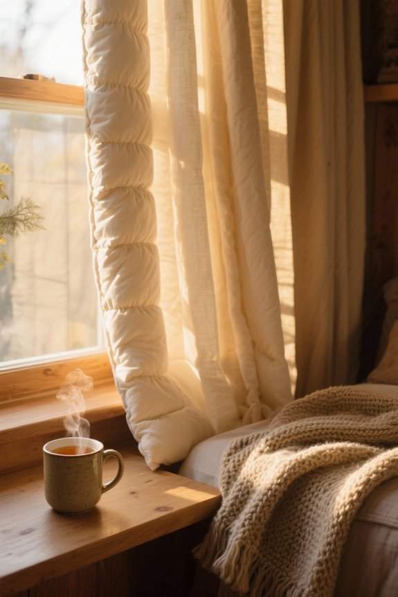 energy efficient insulated curtains