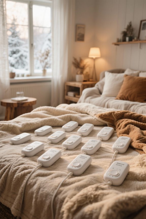 heated blanket controller options