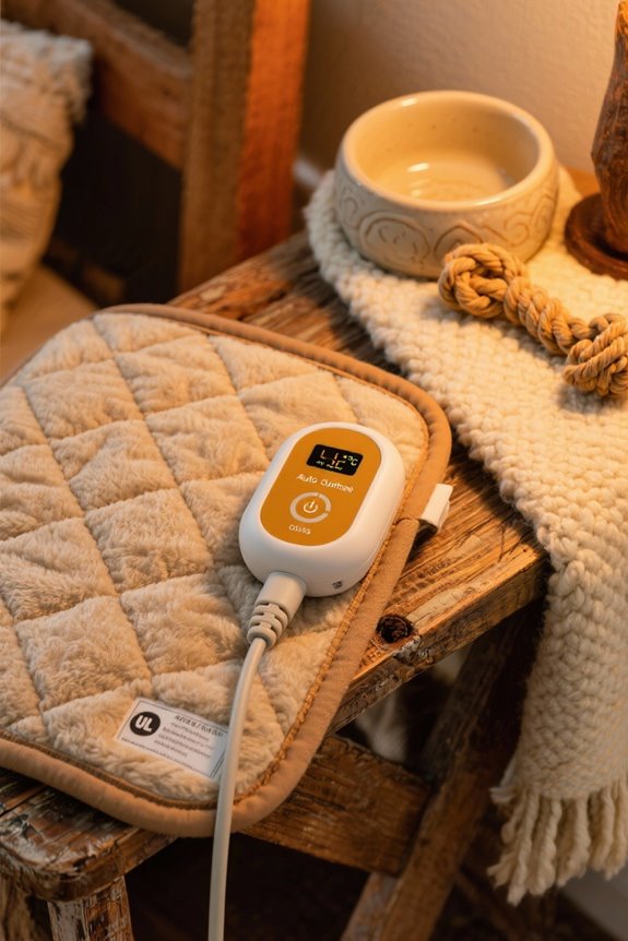heated pet blanket safety features