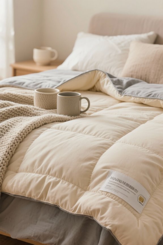 hypoallergenic comforter selection factors