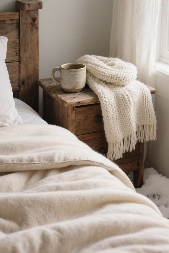 luxurious warm breathable bedding
