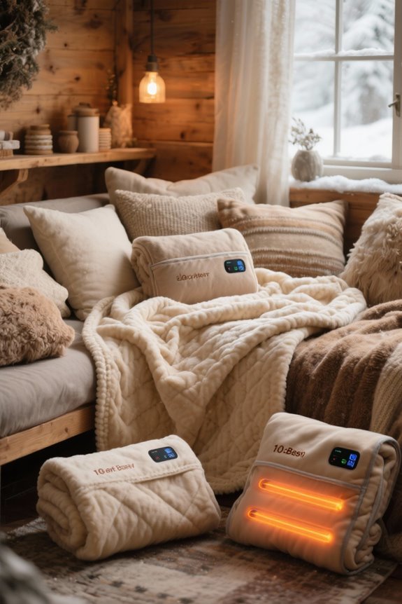 10 Best Battery-Powered Heated Blankets for Cozy Comfort On-the-Go