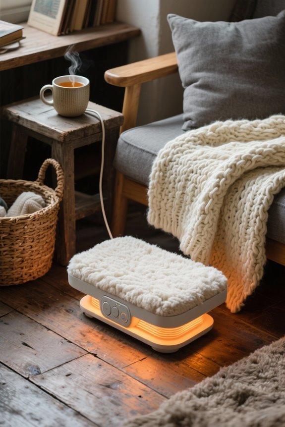 portable heated footrest benefits