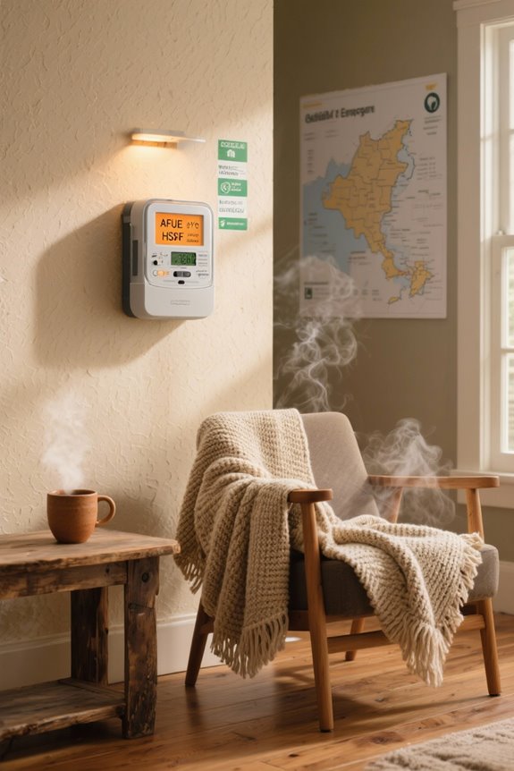 regional heating efficiency considerations