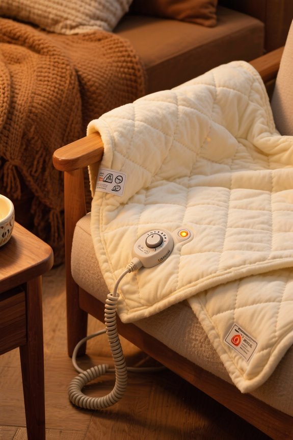 safe heated blanket usage