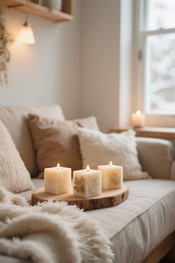 scented wax cubes selection