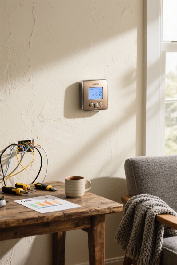thermostat installation and efficiency