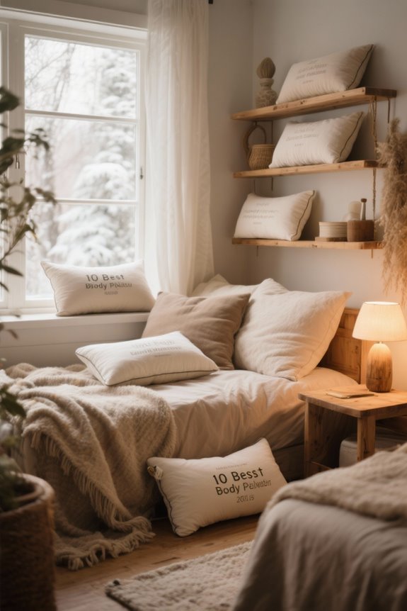 ultimate comfort body pillows