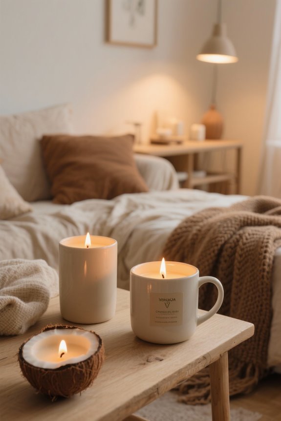 vegan candles ingredients packaging efficiency