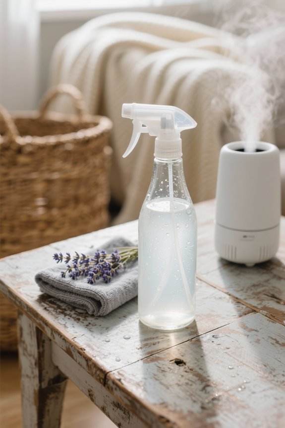 vinegar cleaning for humidifiers