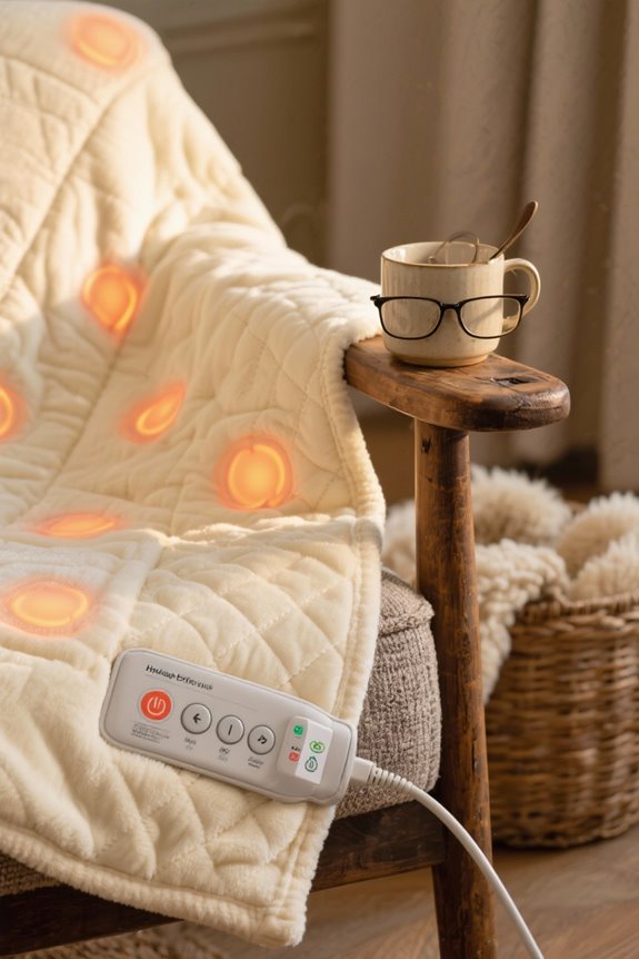 vulnerable groups heated blanket safety