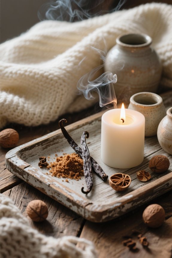 warm vanilla nutmeg comfort