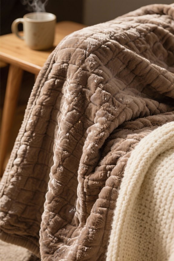 waterproof durable heated throws