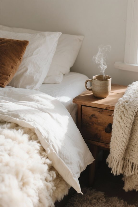 wool bedding ensures comfort